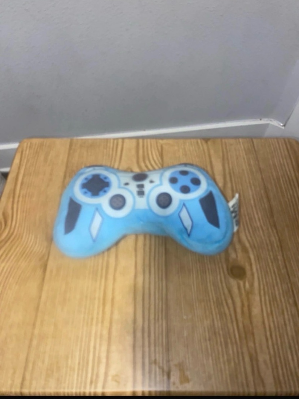 Blue Gaming Controller Plush Pillow - Brand Unspecified
